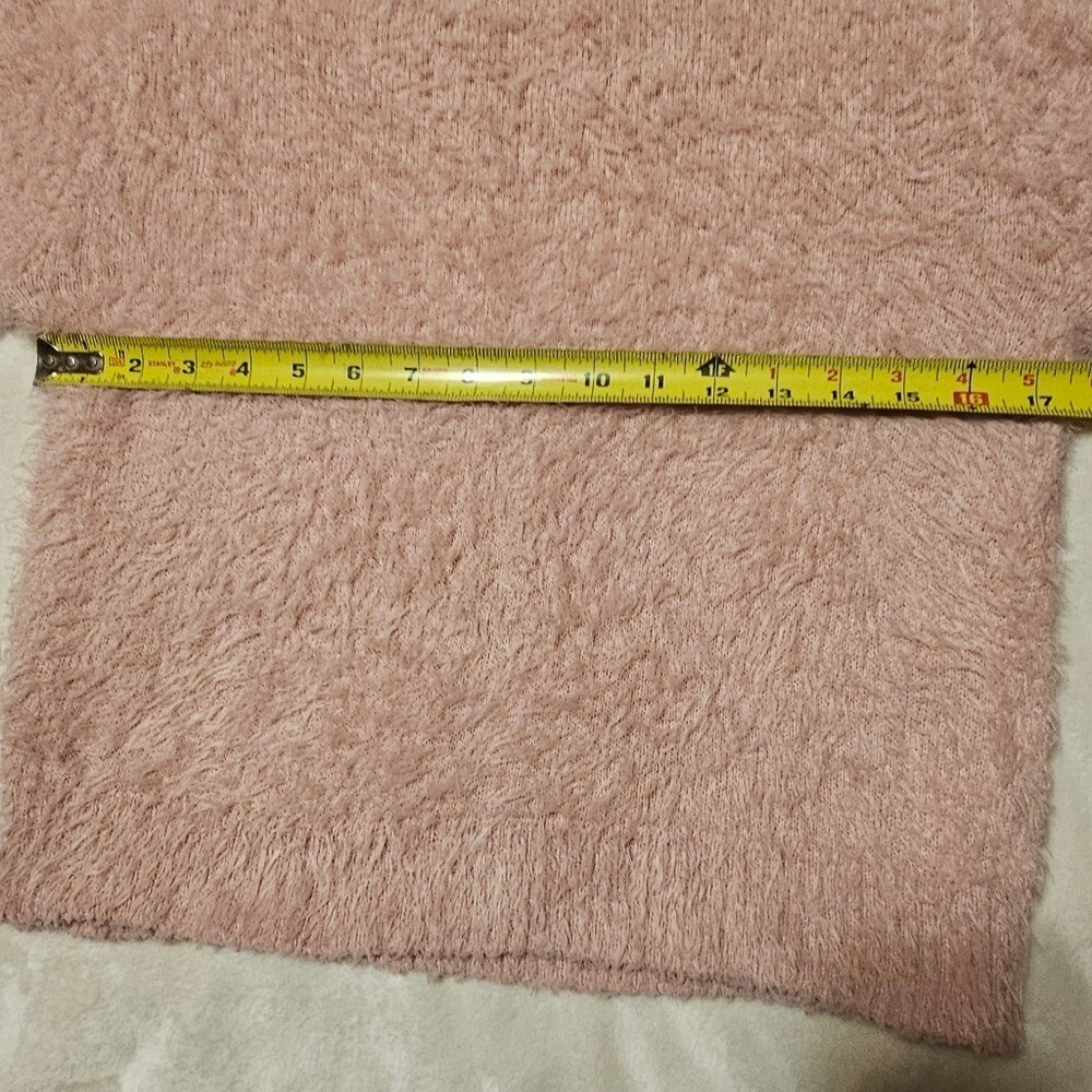 DIVIDED H & M Cropped Pink Sweater Women's Size XSmall PRELOVED - Picture 4 of 5